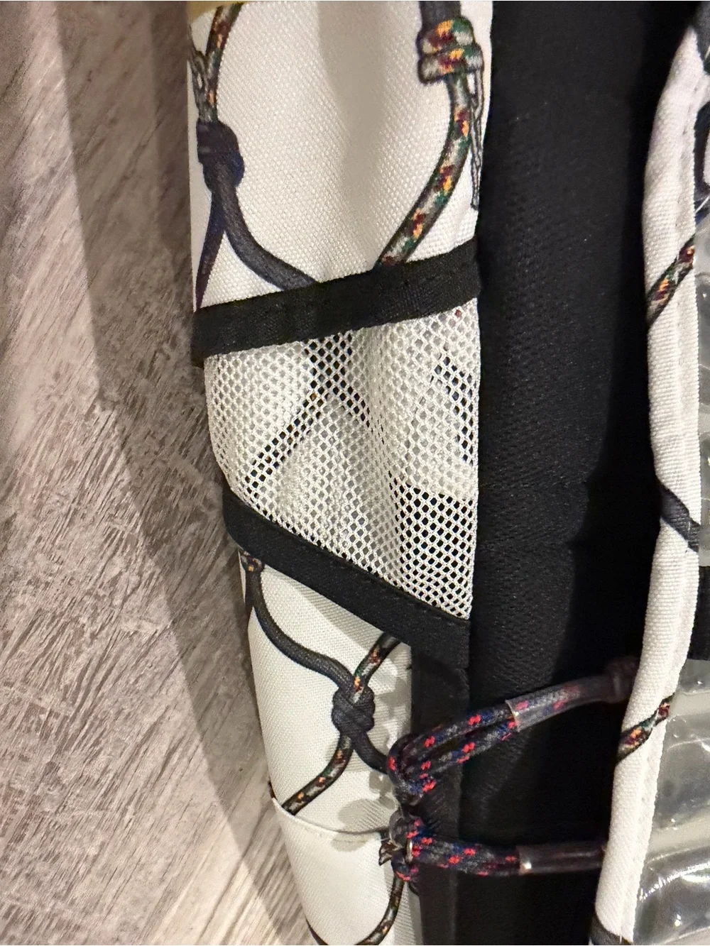 Nike Hoops Elite Pro Printed Backpack-White Chains